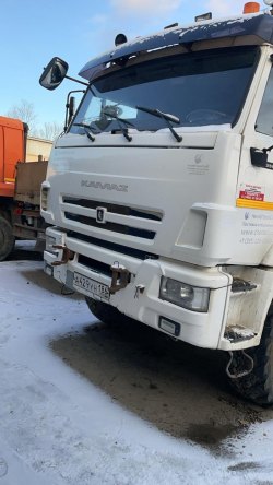 КАМАЗ 53504-50 (грузовой тягач седельный), белый RAL9010, грз. А429УН186, VIN XTC535045J1385649…