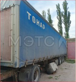 Полуприцеп бортовой тентованный ТОНАР 97461, 2007 года 
