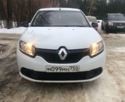 Автомобиль: марки RANAULT LOGAN, год выпуска: 2014, цвет: белый, модель номер двигателя: K7MA812…